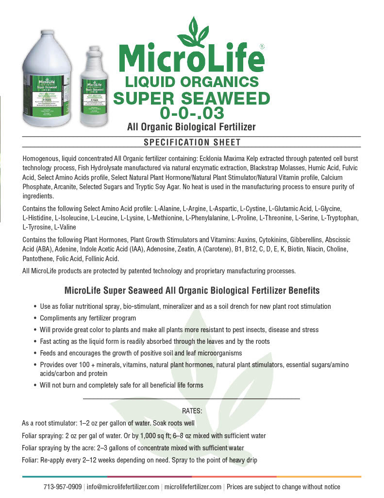 MicroLife Super Seaweed