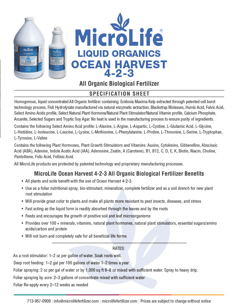 MicroLife Ocean Harvest 4-2-3